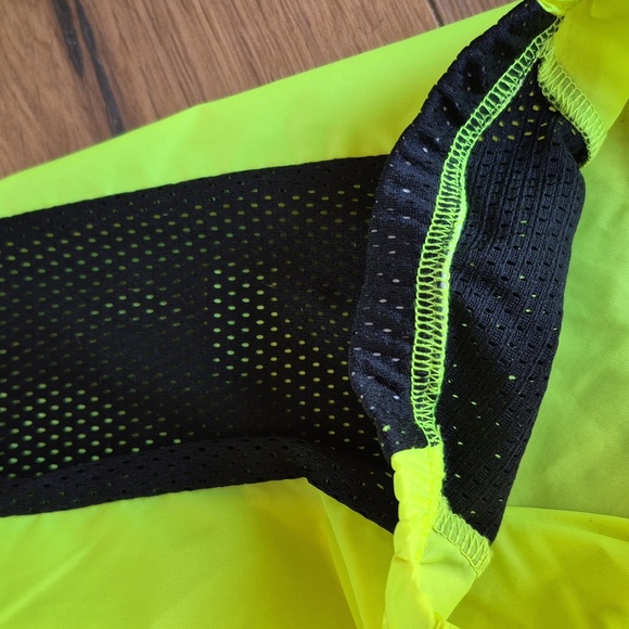 NWOT Soma Fabrications Neon Yellow Cycling Jacket Sz XXL - Picture 5 of 10